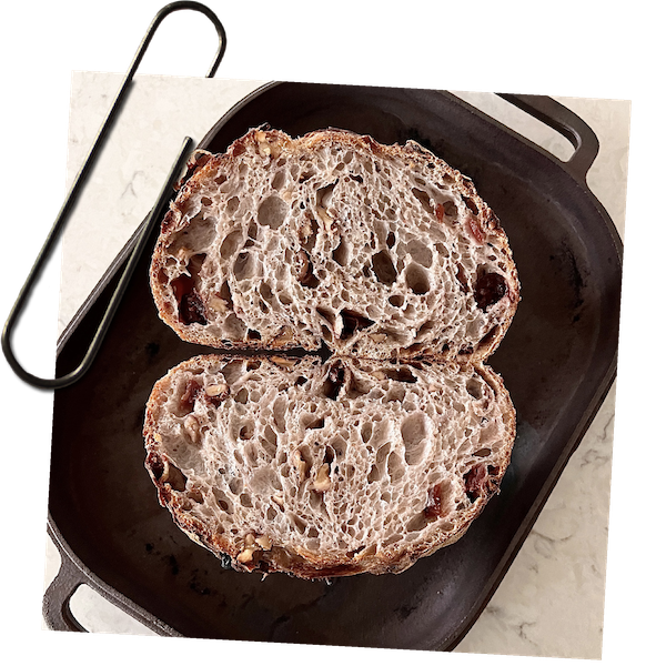 Walnut Cranberry Sourdough